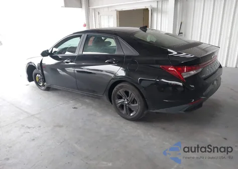 2021 Hyundai Elantra Blue from USA, damaged, VIN KMHLM4AJ8MU005392